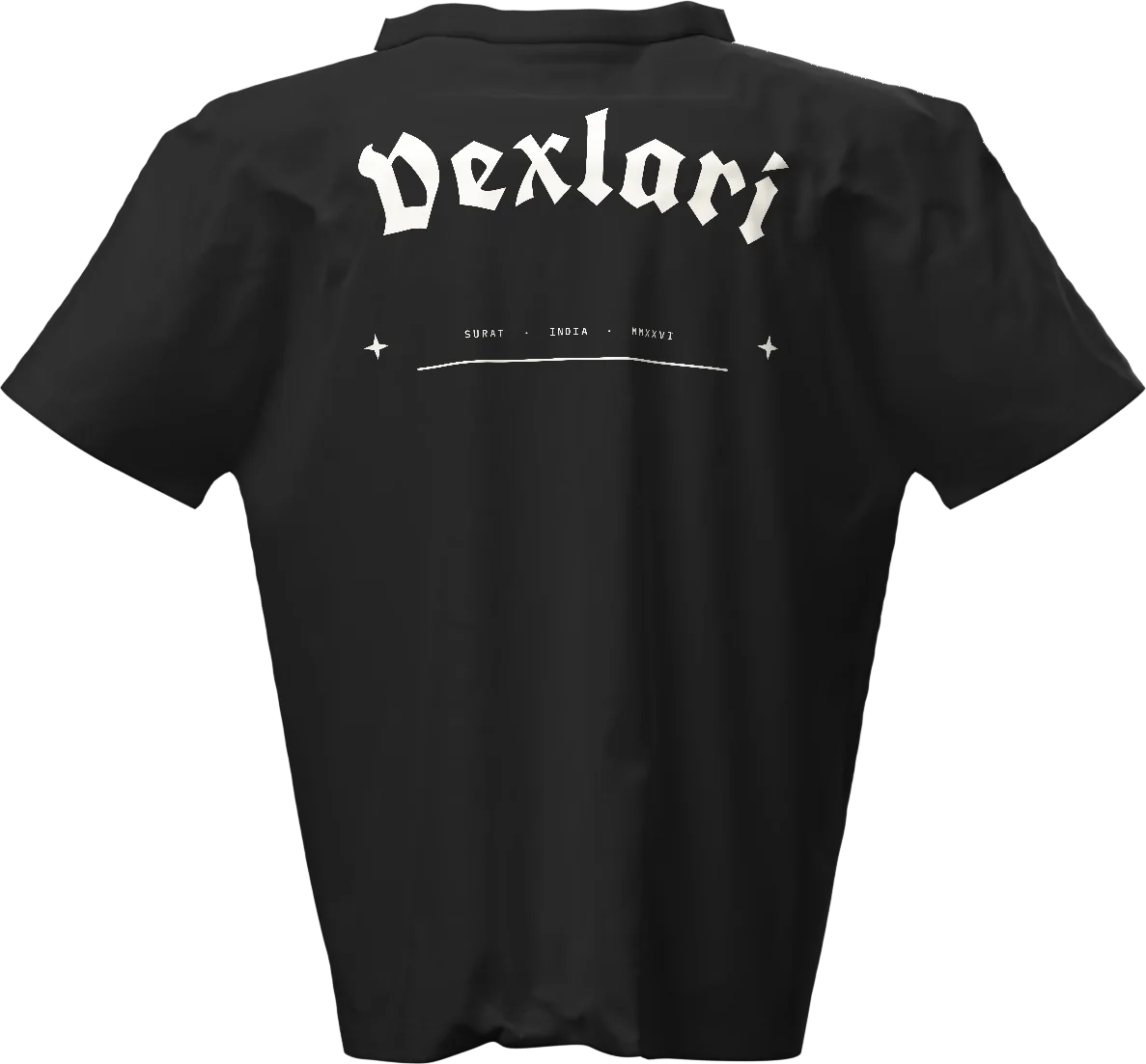 Gothic Wordmark Oversized Tee