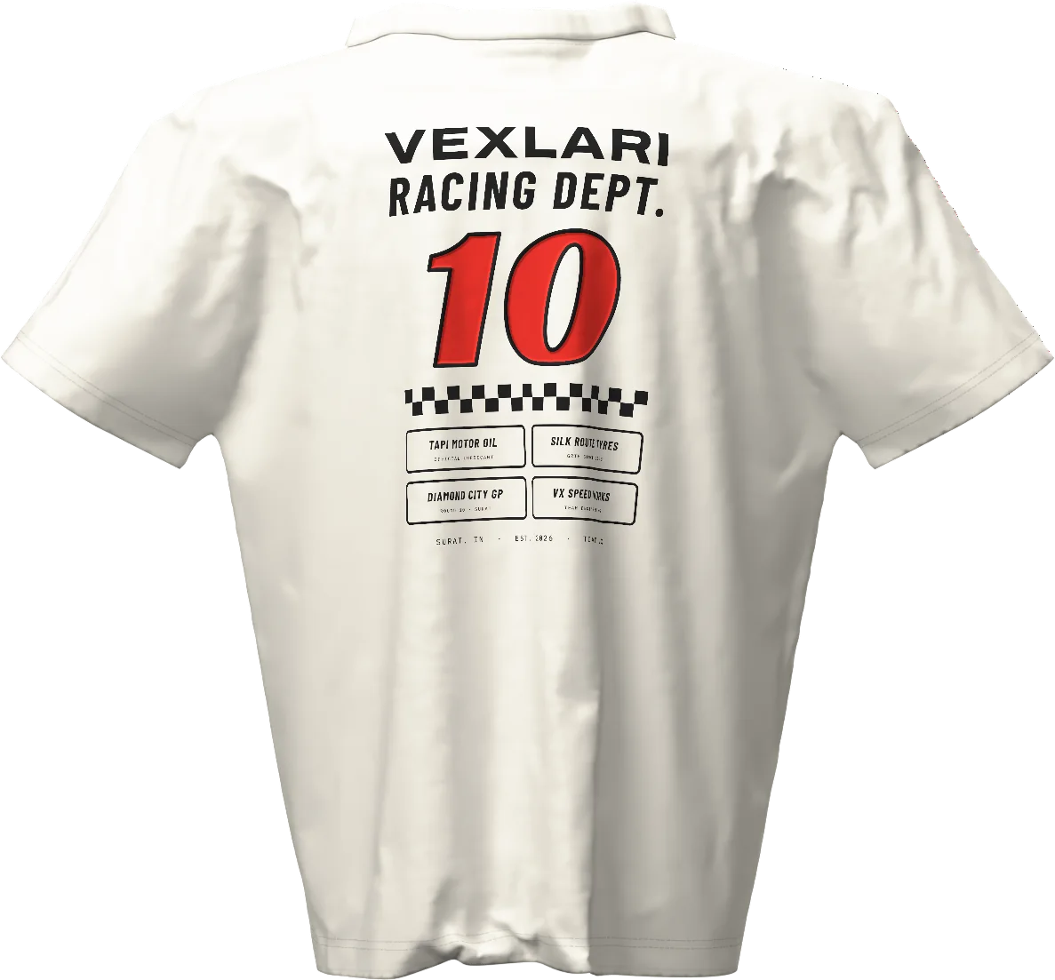 Racing Dept. Oversized Tee